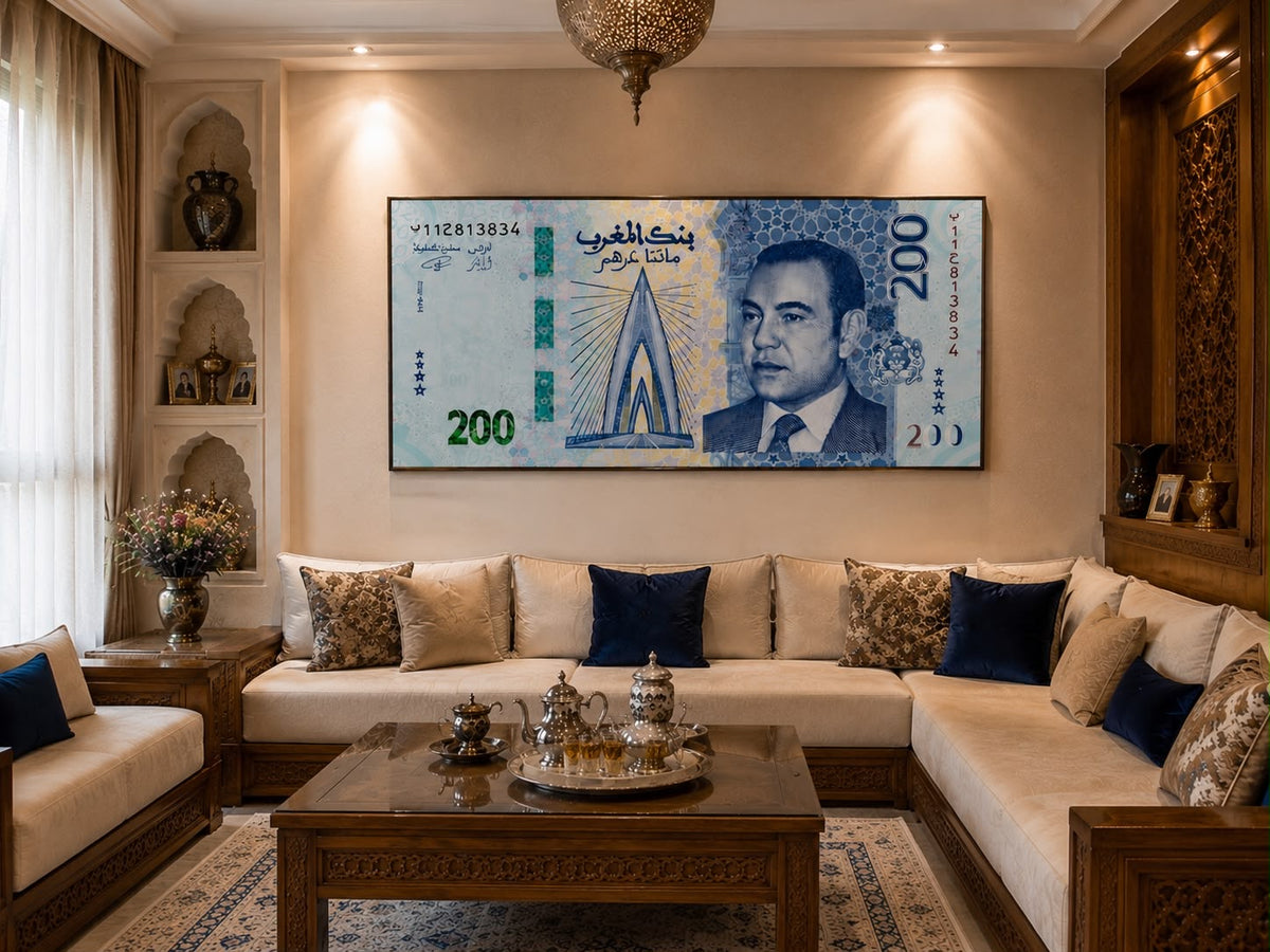 Tableau Billet 200 DH