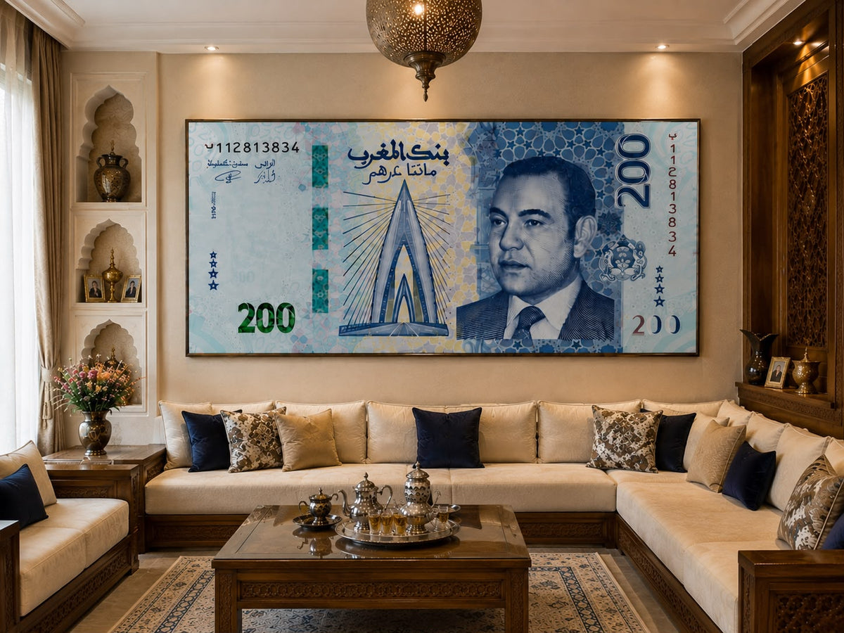 Tableau Billet 200 DH