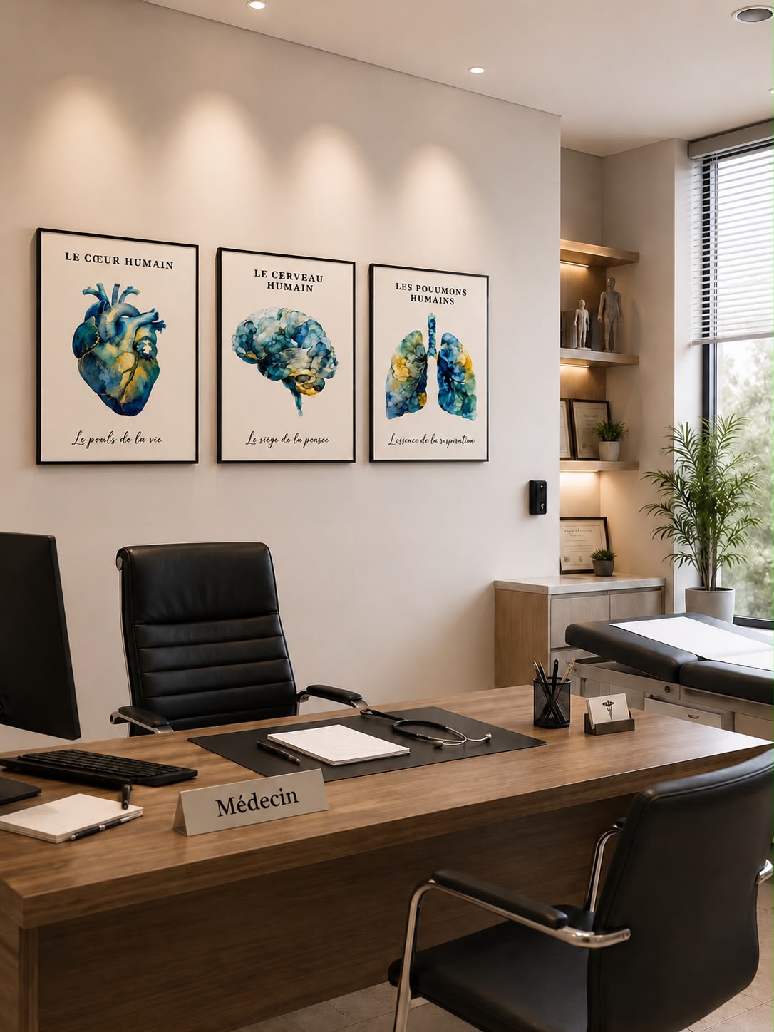 Collection Anatomie – Cœur, Cerveau & Poumons